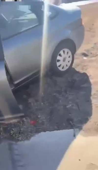 bike stunt goes wrong