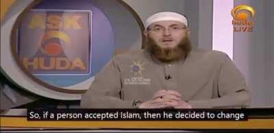 How insecure is a religion when the penalty for leaving it is death?