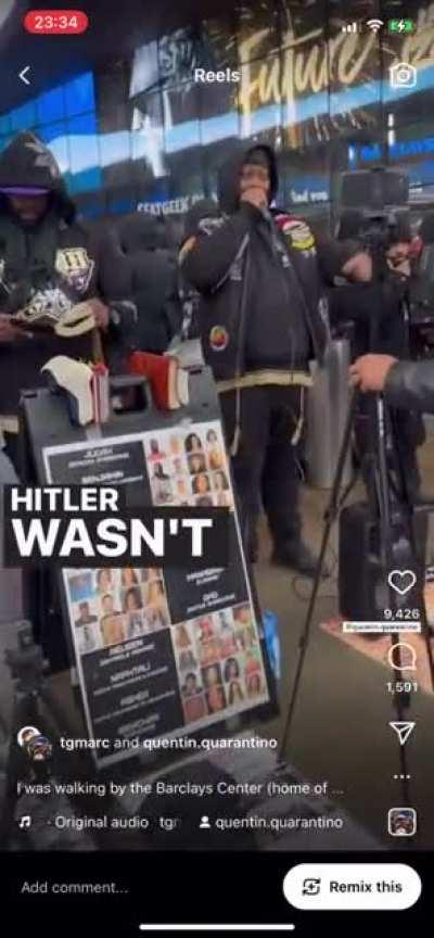 This is what happens when a A-list celebrity like Kanye praises antisemitism and Hitler