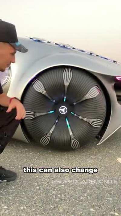 This Mercedes concept car