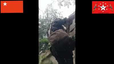 Myanmar (Burmese) rebels attack pro-junta Pyusawhti militia in Twinma, Myaing Township, Magway Region on September 28. 3 militia claimed dead; one captured MA-1