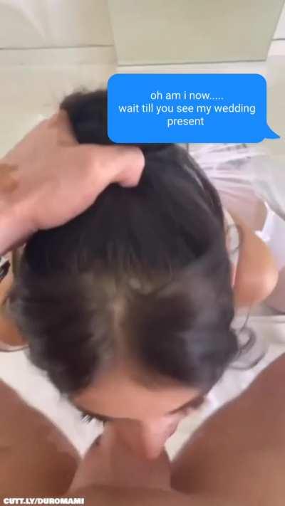 Got my father in laws blessing before marriage