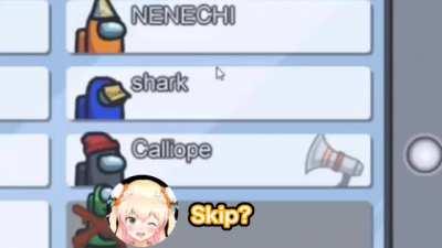 Suisei having fun as an Imposter from last JP/ID/EN collab. I edited.