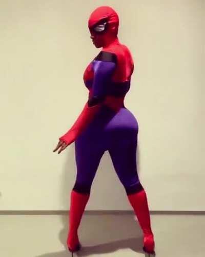 MaddyMoreBuckss as Spiderwoman