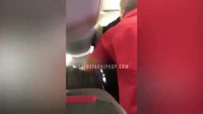 Female passenger has Exorcist style meltdown on board flight