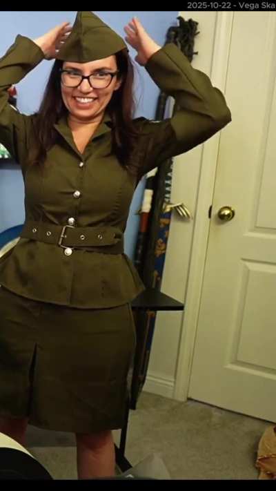 Trisha's costumes (military)