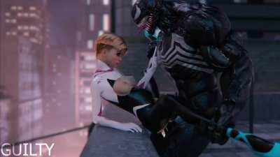 Venom and Spider Gwen