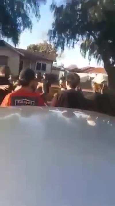 Aussie teens street fights