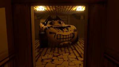 Just an ordinary Bendy gameplay video—wait, what?!