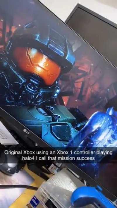 PC inside an original Xbox