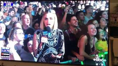 Fucking on LIVE TV on New Year`s EVE