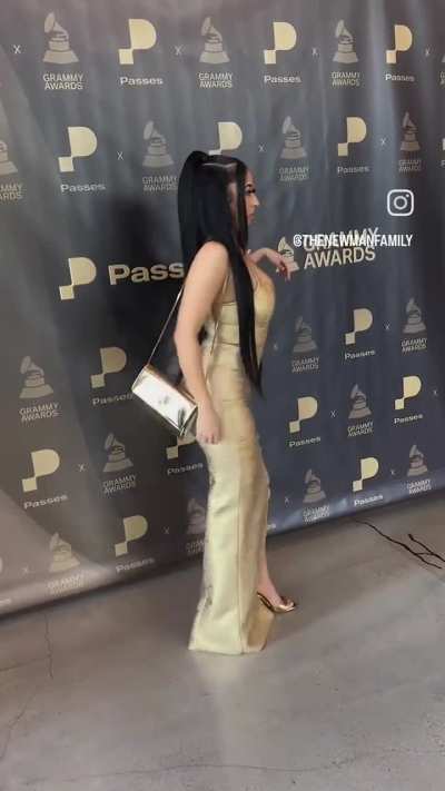Jaden Newman at the Grammys