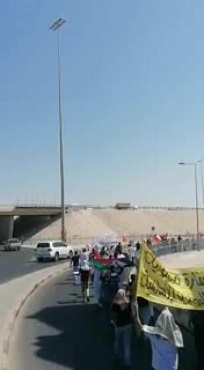 Bahraini protests against Israel 🇧🇭❤️🇵🇸❤️🇮🇶