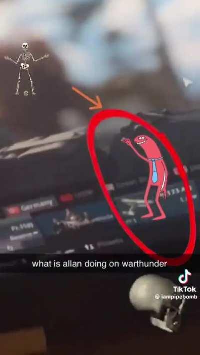 tf allan doing there