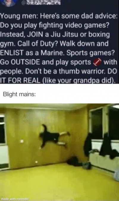 Y’all ever just wanna yeet yourself at a wall?