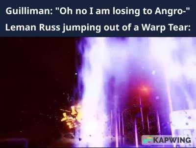 Guilliman is favoured by the Plot Armour God