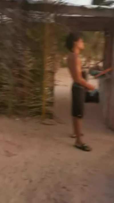 Enjoying Her Vacation