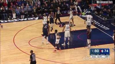 [Highlight] Joel Embiid possessions vs. DPOY favorite Rudy Gobert