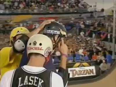 June 27th 1999 skateboarder Tony Hawk landing the world's first 900