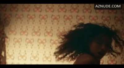 Scene in DWP. Feeling herself.