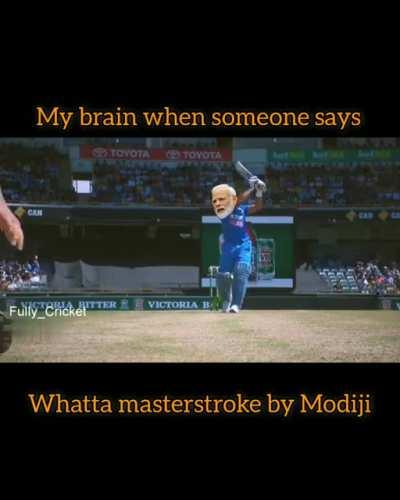 Masterstroke by Modiji