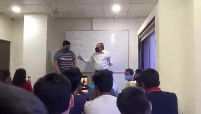 When maths teacher becomes a reel addict