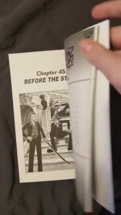My copy of volume 6 has chapter 45 printed twice, which is pretty cool imo