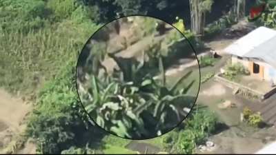 TNLA anti-drone vehicle targeted by Junta drones in Naung Cho, Northern Shan State, Myanmar 