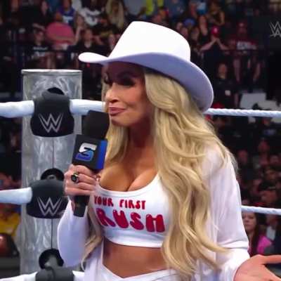Trish on Smackdown 7-12-25
