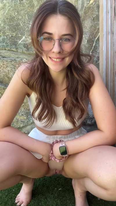 I can’t help it, I had to pee so badly! 