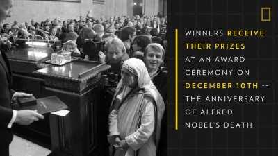 Happy Nobel Prize week! Here are some fun facts about what's considered to be 