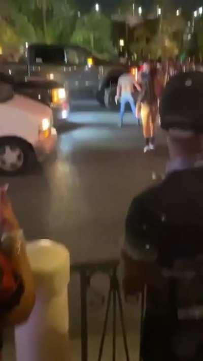Assaulting a trucker. WCGW?