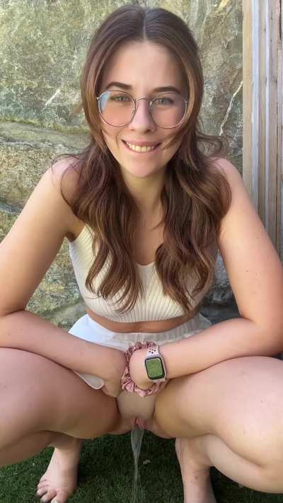 I can’t help it, I had to pee so badly! 