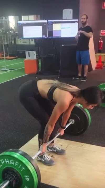 How’s my Deadlift form? 1RM is 110kg, this was 10RM for 90kg