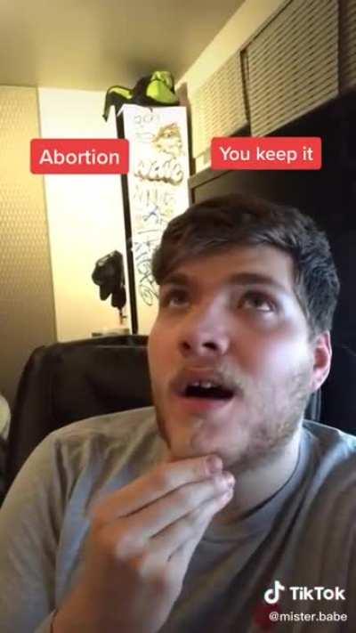 In a world where you are given 5 major life choices. (Credit: @mister.babe on TikTok)