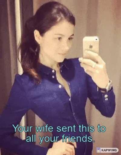 She wanted to showcase the mishap