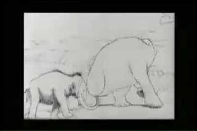 Gertie the Dinosaur 1914. The first animated movie featuring a dinosaur!