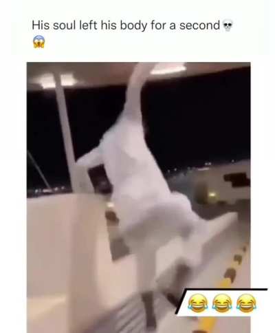 Bro almost jumped into the gulag