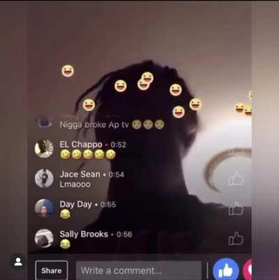 Nikka was mad that his mom gonna whoop his ass later 😭😭