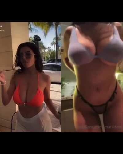 The way she eats that ice cream