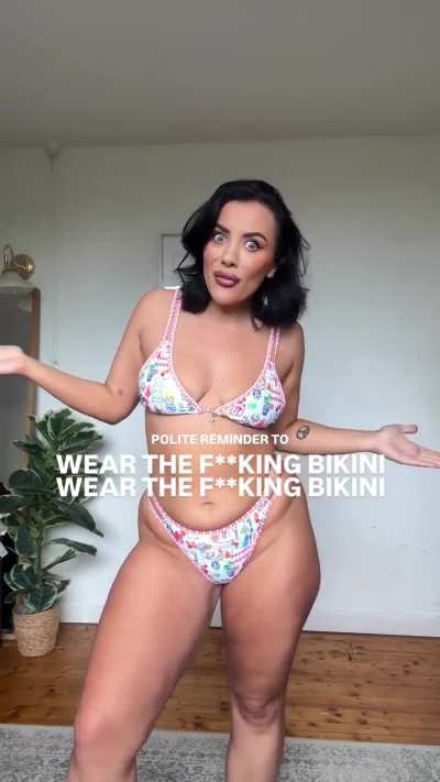 Wear THAT bikini