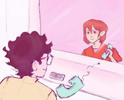 POV: you visit goro akechi in juvenile detention to discuss his probation but he ignores you the whole time so you blast how deep is your love by the beegees through the receiver