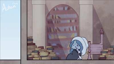 This is just too adorable! // animation by @ac_Achen_cn on Twitter