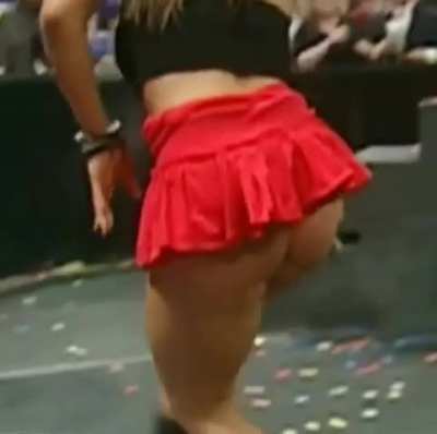 I loved Mickie James‘s mini skirts back in the day