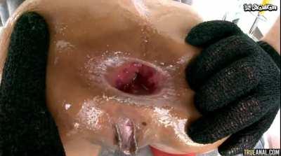 Teen Gaped and Creampied