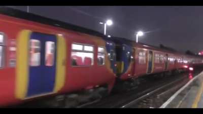 Try and Find the Moment in these Clips where the Sound Slowly transitions between 2 different traction Motors