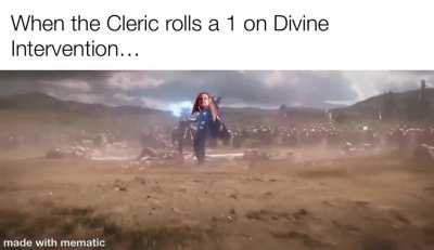 “Alright Zargothrax! Your evil reign of terror ends today! My name is the Hootsman, and I am the one and only true god of this universe!”