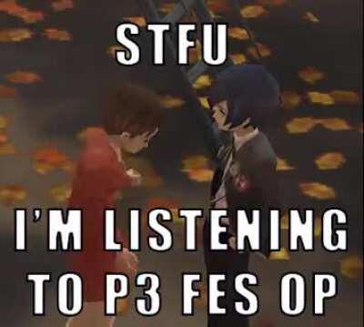 stfu i'm listening to