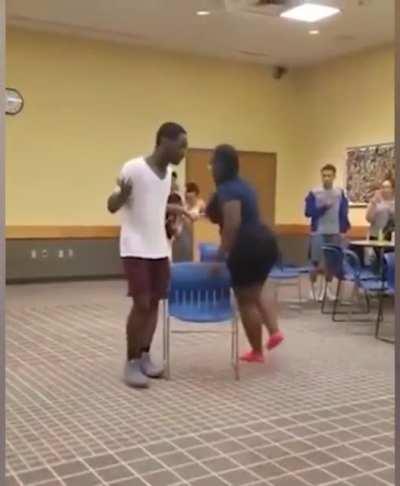 Try not to cheat in musical chair game.