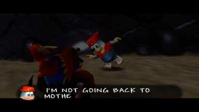 Banjo and Kazooie murder a kid